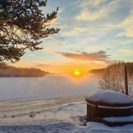 Magic Arctic Christmas With Sauna Villa Oulu