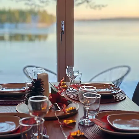 Magic Arctic Christmas With Sauna Villa