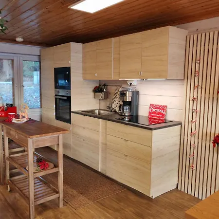 Magic Arctic Christmas With Sauna Villa Oulu
