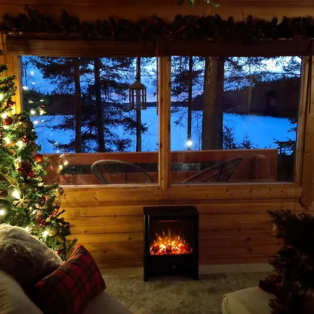 Magic Arctic Christmas With Sauna Villa Oulu
